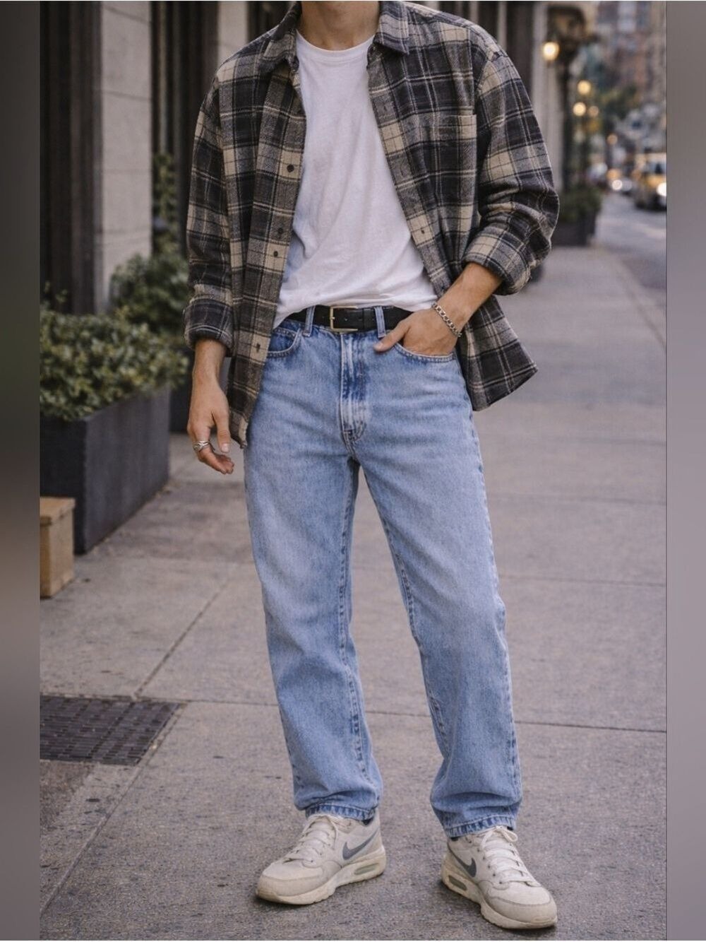 Vintage 90s Joe Boxer Jeans 36x30 Relaxed Fit Straight Leg Grunge Denim - Picture 4 of 16